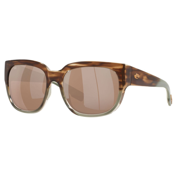 Costa Waterwoman Shiny Ocean Jade - Copper Silver Mirror 580G i gruppen Kläder & Skor / Solglasögon / Polariserade Solglasögon hos Fishline (90040858)