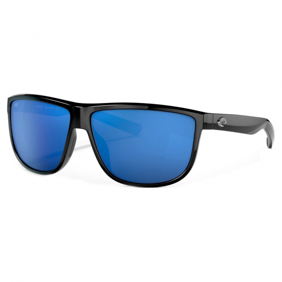 Costa Rincondo Shiny Black - Blue Mirror 580G i gruppen Kläder & Skor / Solglasögon / Polariserade Solglasögon hos Fishline (90100161)