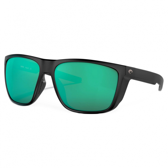 Costa Ferg XL Matte Black - Green Mirror 580G i gruppen Kläder & Skor / Solglasögon / Polariserade Solglasögon hos Fishline (90120262)