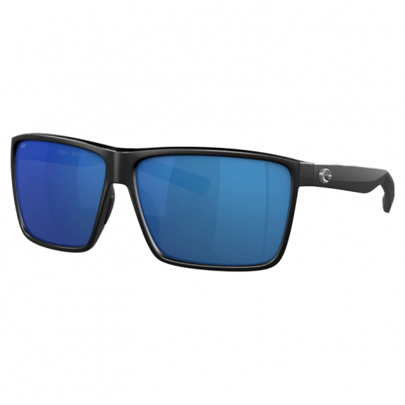 Costa Rincon Matte Black Blue Mirror 580P i gruppen Kläder & Skor / Solglasögon / Polariserade Solglasögon hos Fishline (90183763)