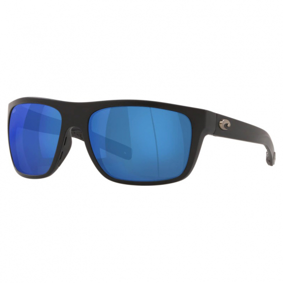 Costa Broadbill Matte Black Blue Mirror 580P i gruppen Kläder & Skor / Solglasögon / Polariserade Solglasögon hos Fishline (90210861)