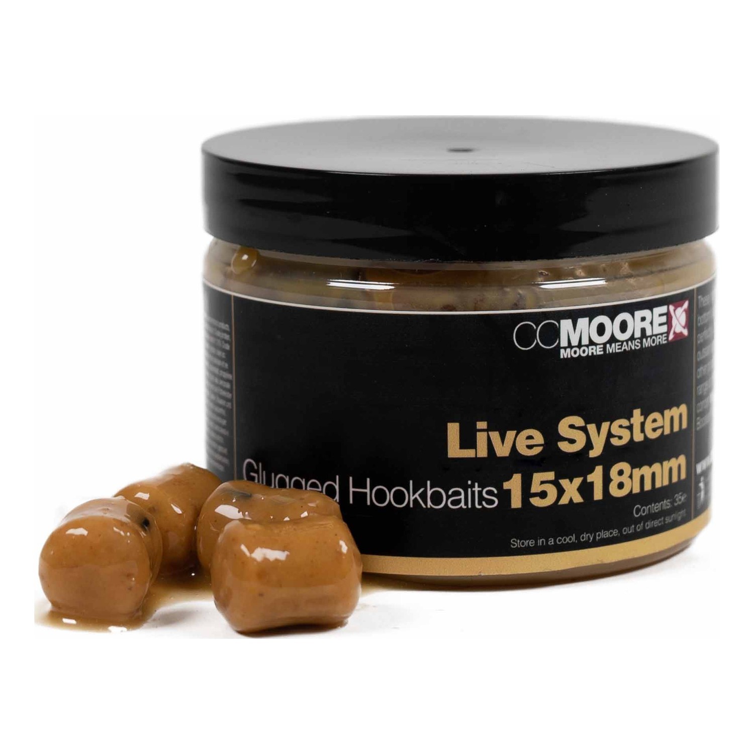 CC Moore Glugged Hookbaits i gruppen Fiskedrag / Boilies, Krokbeten & Mäsk / Popups & Wafters hos Fishline (90357r)
