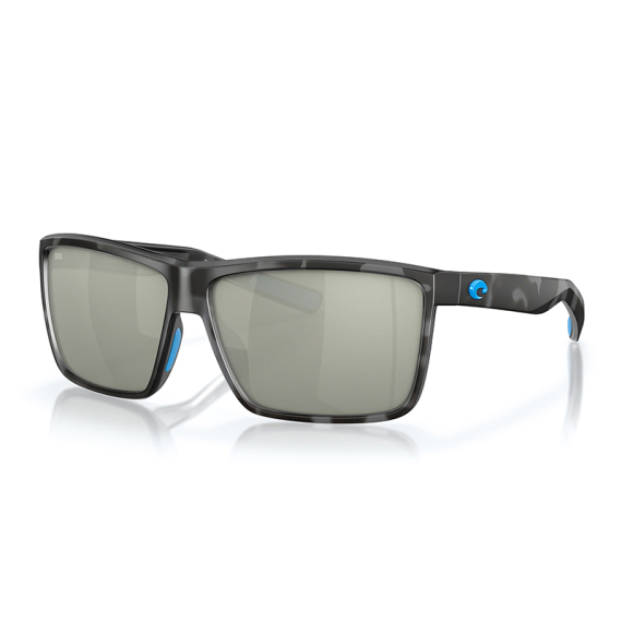 Costa Bloke 124 Matte Black Matte Gray Green Mirror 580G i gruppen Kläder & Skor / Solglasögon / Polariserade Solglasögon hos Fishline (90451061)