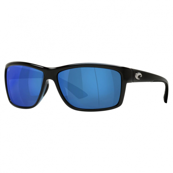 Costa Mag Bay Shiny Black Blue Mirror 580P i gruppen Kläder & Skor / Solglasögon / Polariserade Solglasögon hos Fishline (90480463)