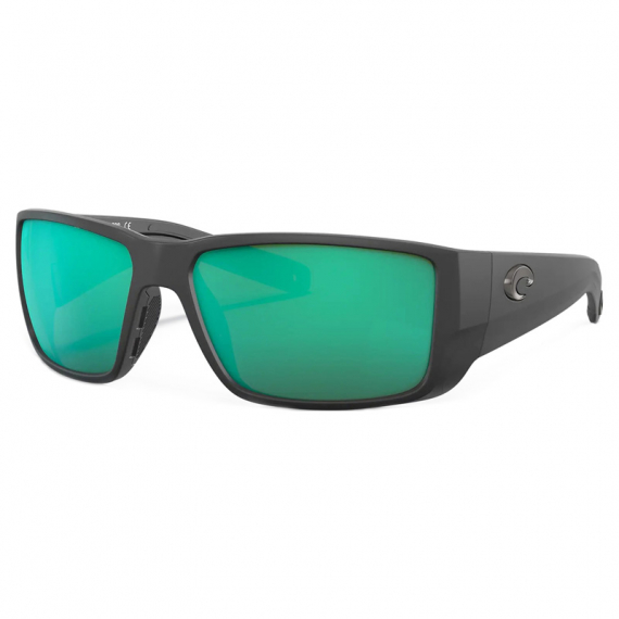 Costa Blackfin Pro Matte Black - Green Mirror 580G i gruppen Kläder & Skor / Solglasögon / Polariserade Solglasögon hos Fishline (90780260)