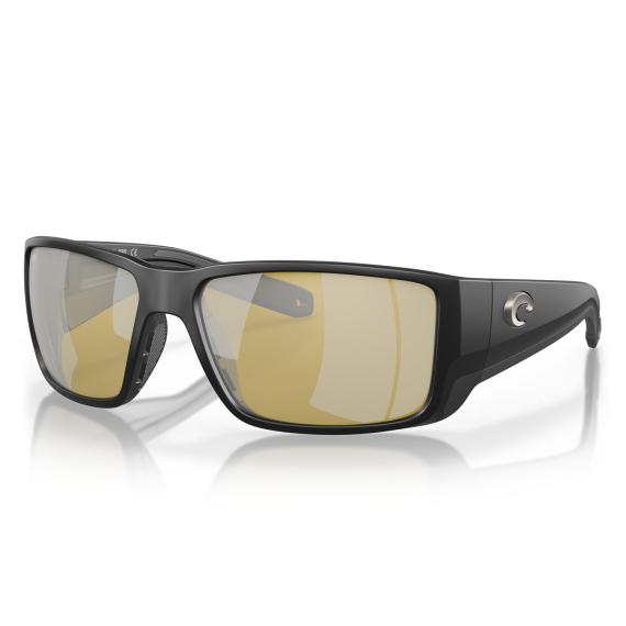 Costa Blackfin Pro Matte Black Sunrise Silver Mirror 580G i gruppen Kläder & Skor / Solglasögon / Polariserade Solglasögon hos Fishline (90780560)