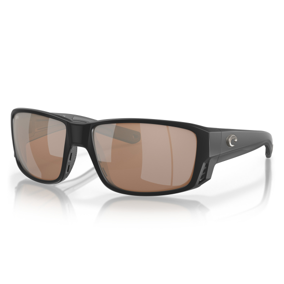 Costa Tuna Alley Pro Matte Black Copper Silver Mirror 580G i gruppen Kläder & Skor / Solglasögon / Polariserade Solglasögon hos Fishline (91050360)