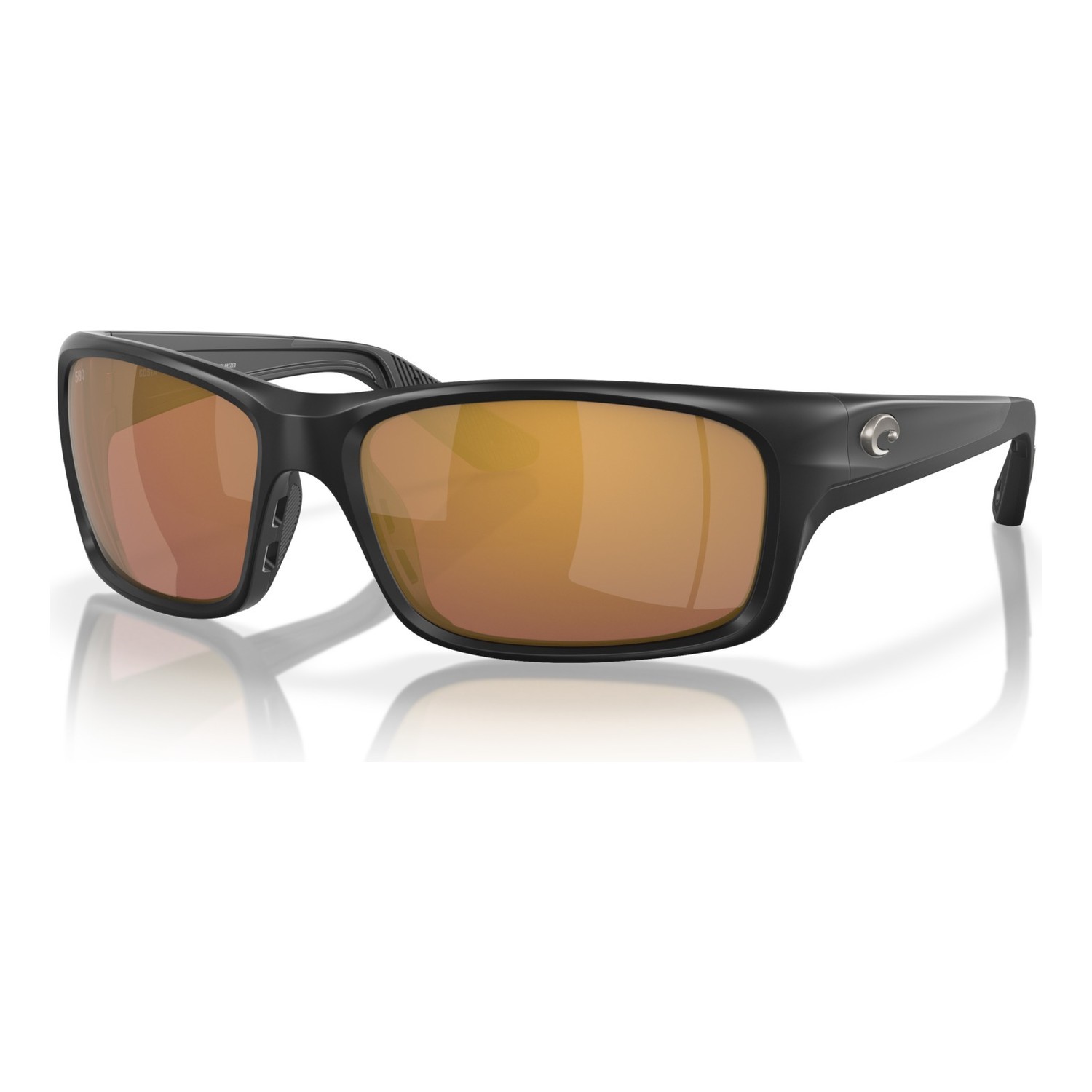 Costa Jose Pro-Matte Black-Gold Mirror 580G i gruppen Kläder & Skor / Solglasögon / Polariserade Solglasögon hos Fishline (91061162)