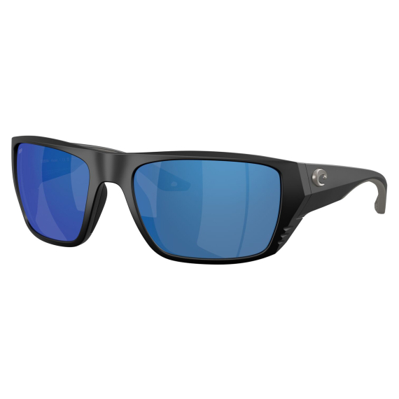 Costa Finlet Matte Black - Blue Mirror 580P i gruppen Kläder & Skor / Solglasögon / Polariserade Solglasögon hos Fishline (91180759)