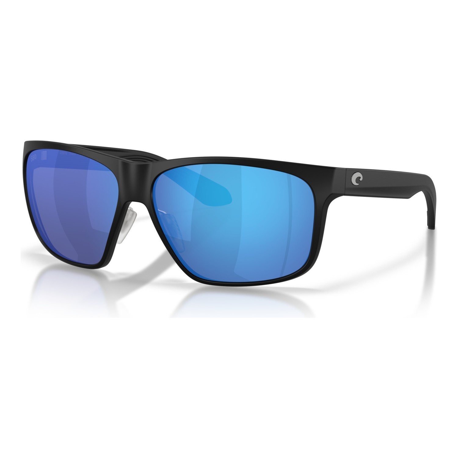 Costa Trades - Matte Black - Blue Mirror 580G i gruppen Kläder & Skor / Solglasögon / Polariserade Solglasögon hos Fishline (91280260)