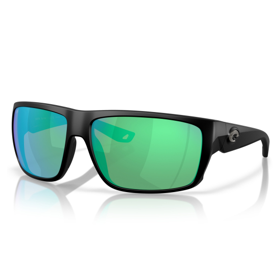 Costa Fly Line Matte Black Green Mirror 580G i gruppen Kläder & Skor / Solglasögon / Polariserade Solglasögon hos Fishline (91290364)