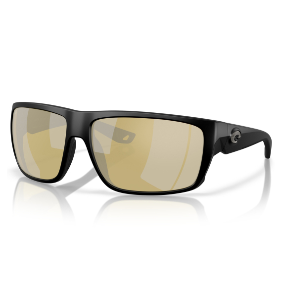 Costa Fly Line Matte Black Sunrise Silver Mirror 580G i gruppen Kläder & Skor / Solglasögon / Polariserade Solglasögon hos Fishline (91290664)