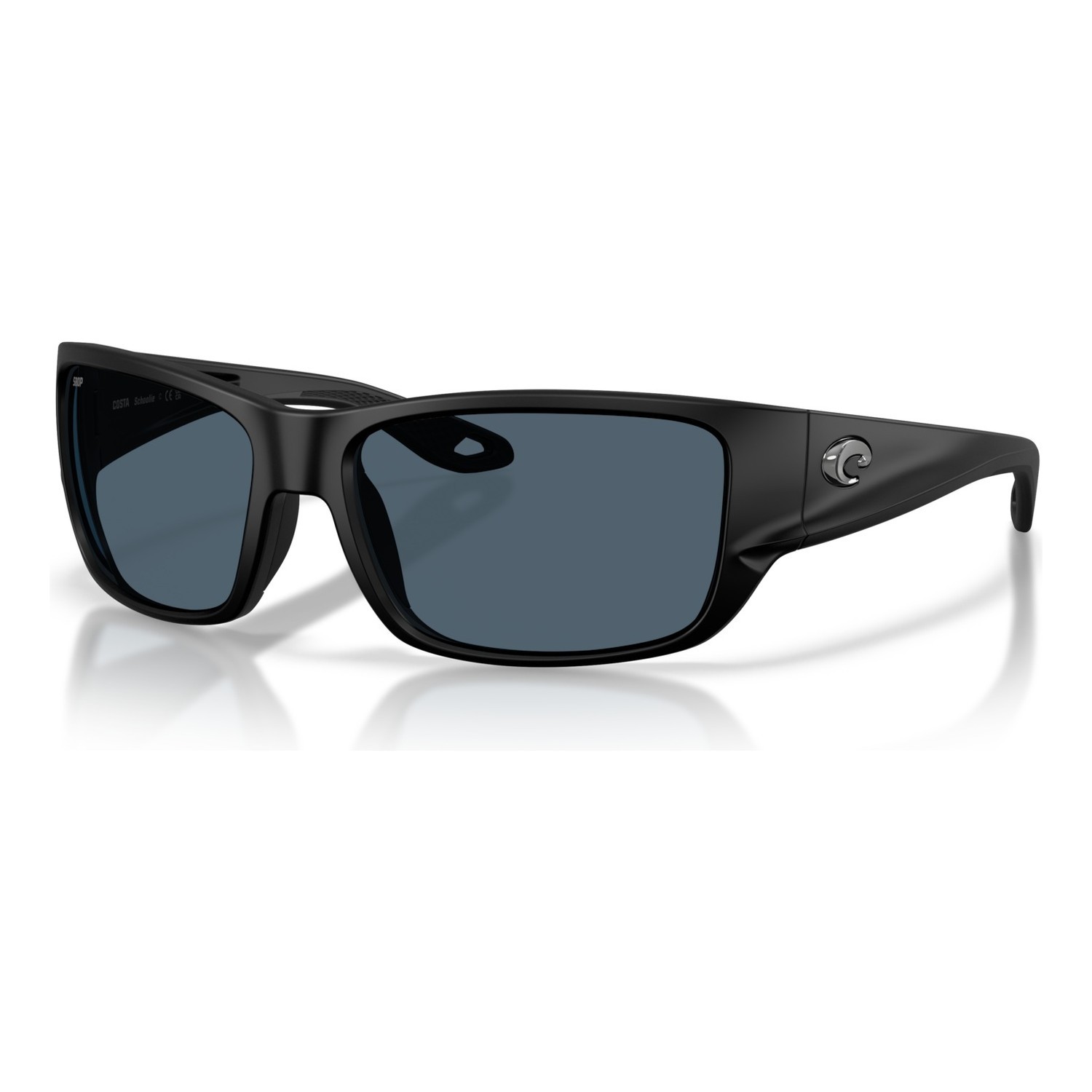 Costa Schoolie - Matte Black - Gray 580P i gruppen Kläder & Skor / Solglasögon / Polariserade Solglasögon hos Fishline (91320156)