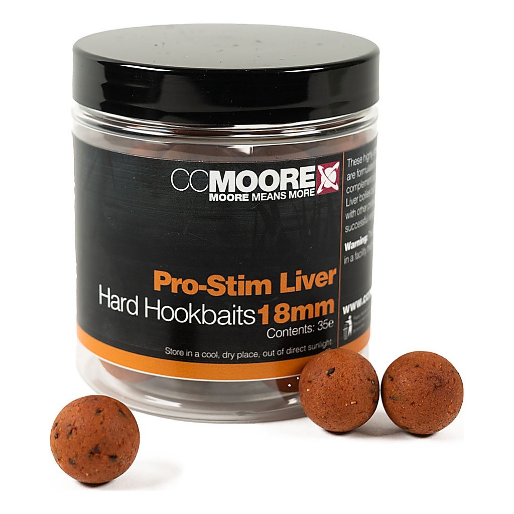 CC Moore Hard Hookbaits i gruppen Fiskedrag / Boilies, Krokbeten & Mäsk / Popups & Wafters hos Fishline (92802r)