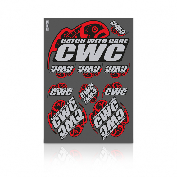 CWC Sticker Kit 2 - Catch with Care i gruppen Övrigt / Klistermärken & Dekaler hos Fishline (93-CWC-KIT2)