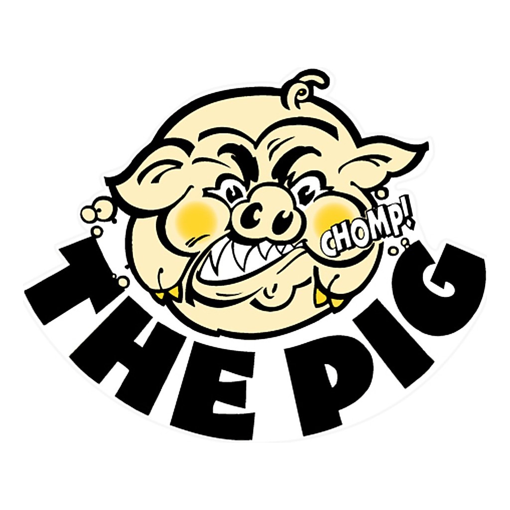 PIG Sticker Liten 15cm x 12cm i gruppen Övrigt / Klistermärken & Dekaler hos Fishline (93-PIG-SMALL)
