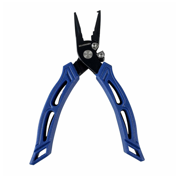 Sølvkroken Foceps w/ splinring opener i gruppen Verktyg & Tillbehör / Tänger & Saxar / Fjäderringstänger hos Fishline (932001SK)