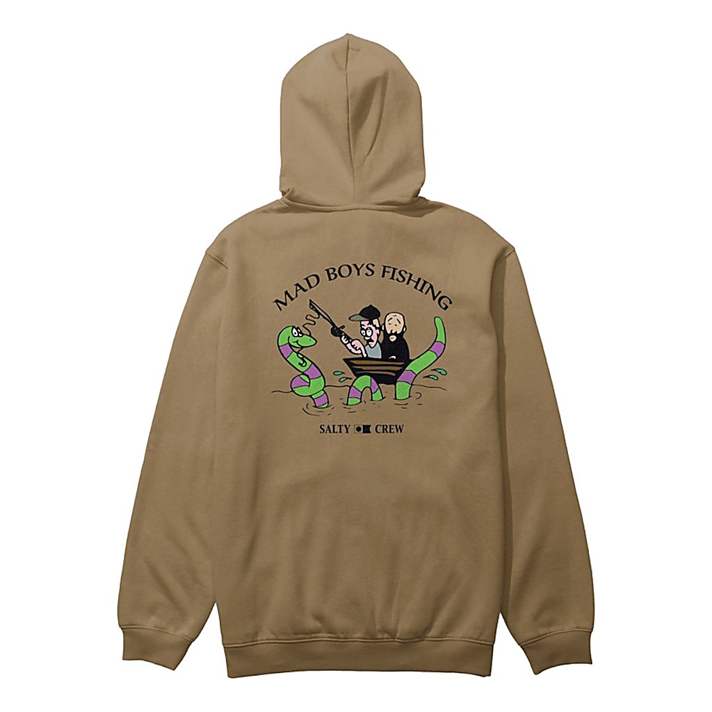 Salty Crew X Mad Boys Hoodie Dijon i gruppen Kläder & Skor / Kläder / T-shirts hos Fishline (9334966200565r)