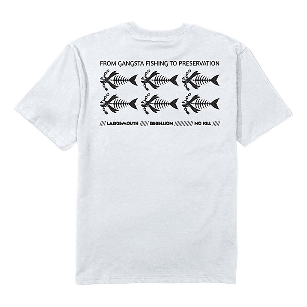 Salty Crew X Mad Boys Gangsta Tee White i gruppen Kläder & Skor / Kläder / T-shirts hos Fishline (9334966205317r)