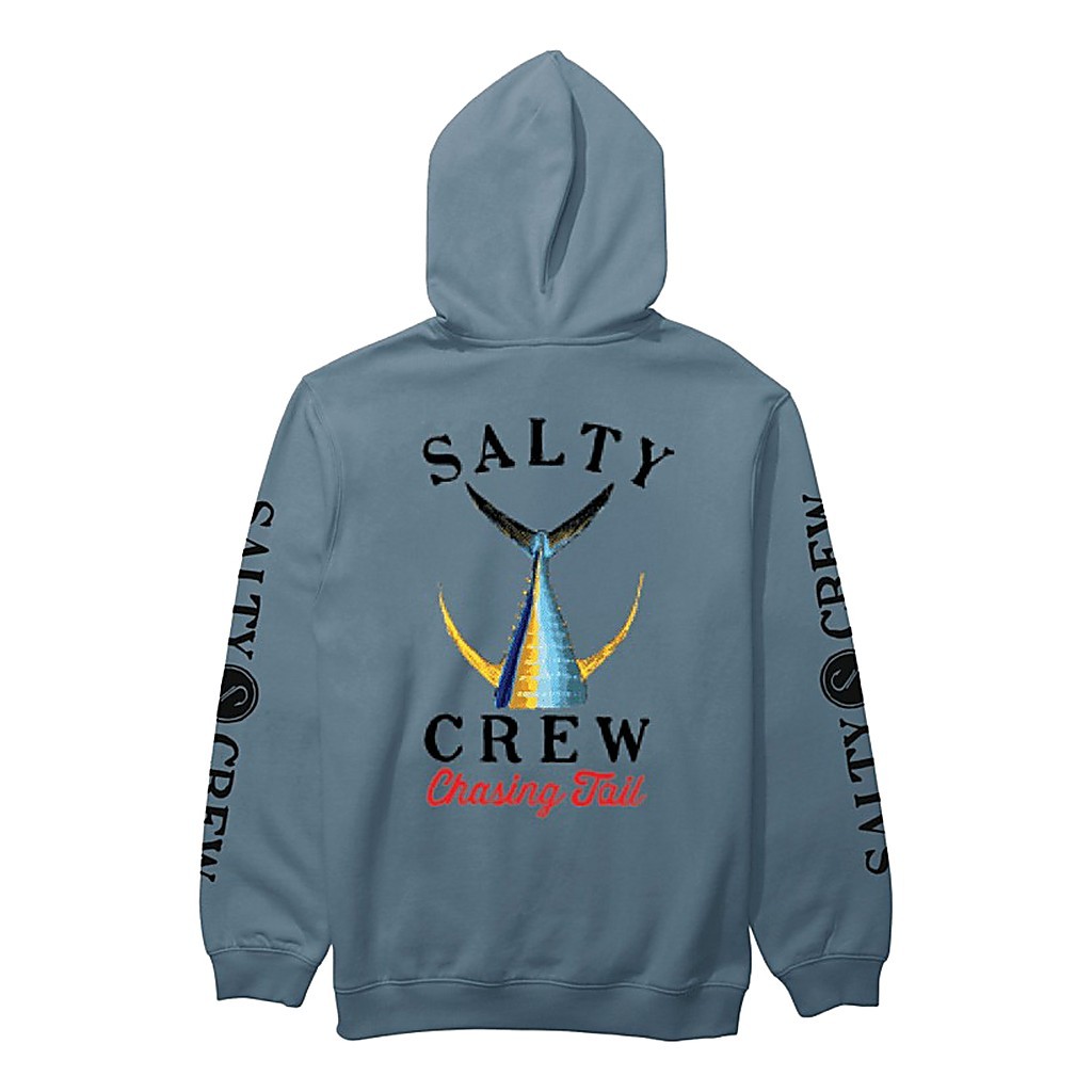 Salty Crew Tailed Fleece Slate i gruppen Kläder & Skor / Kläder / Tröjor / Hoodies hos Fishline (9334966209261r)
