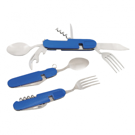 Konger Cutlery Folding Set - Big i gruppen Outdoor / Friluftskök & Redskap / Bestick & Tillbehör hos Fishline (960000233)