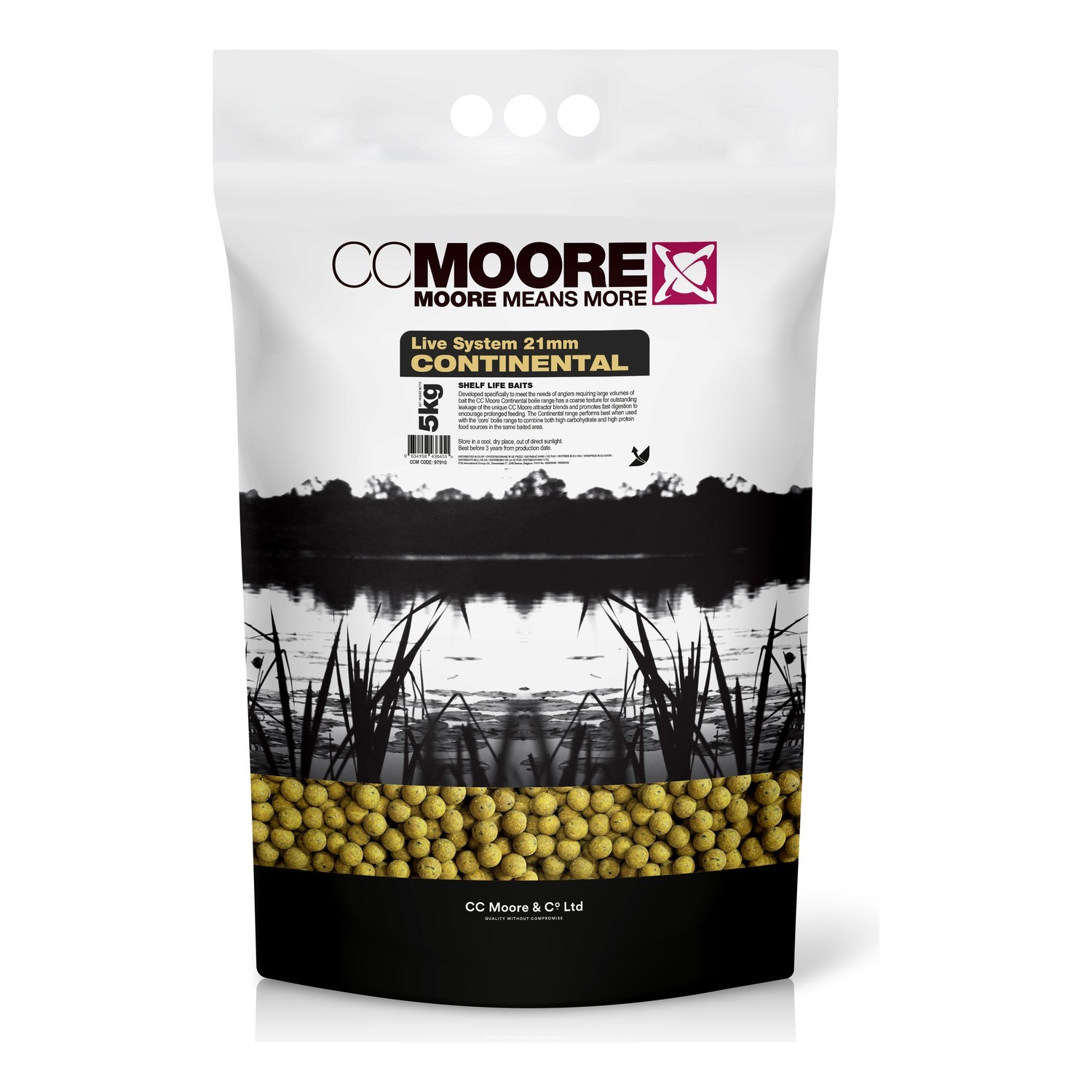 CC Moore Continental Boilies 21mm 5kg i gruppen Fiskedrag / Boilies, Krokbeten & Mäsk / Boilies hos Fishline (97910r)