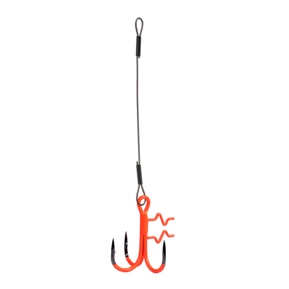 BKK Assist Spear UVO Stinger HD 7x7 Wire (Pike) i gruppen Krok & Småplock / Stingers & Stingertillbehör / Stingers hos Fishline (A-EU-1657r)