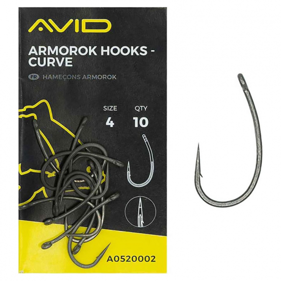 Avid Armorok Curve Barbed i gruppen Krok & Småplock / Krok / Specimenkrok hos Fishline (A0520001r)