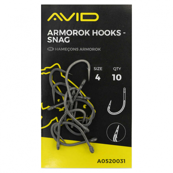 Avid Armorok Snag Barbed i gruppen Krok & Småplock / Krok / Specimenkrok hos Fishline (A0520029r)