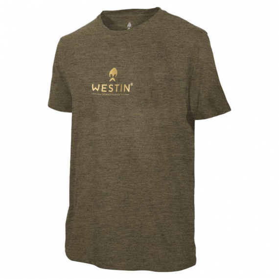 Westin Style T-Shirt Moss Melange i gruppen Kläder & Skor / Kläder / T-shirts hos Fishline (A113-681-Sr)