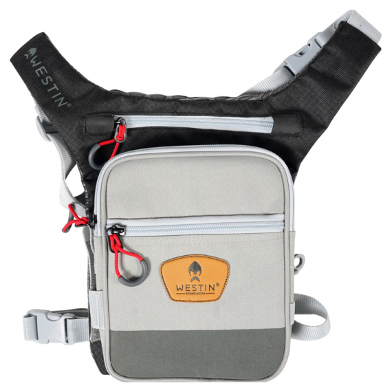 Westin W3 Leg Bag Medium Grey/Black i gruppen Förvaring / Fiskeväskor / Hip packs hos Fishline (A121-389-M)