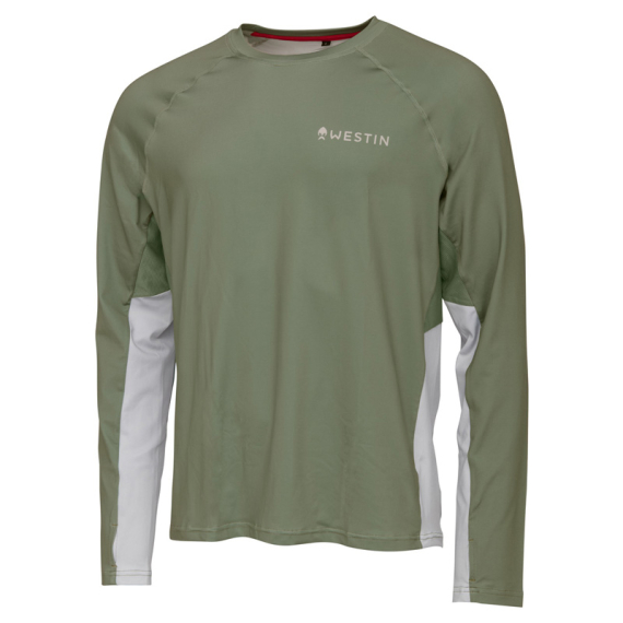 Westin Flats UPF Shirt Sage Green i gruppen Kläder & Skor / Kläder / Tröjor / Långärmade T-shirts hos Fishline (A175-839-Lr)