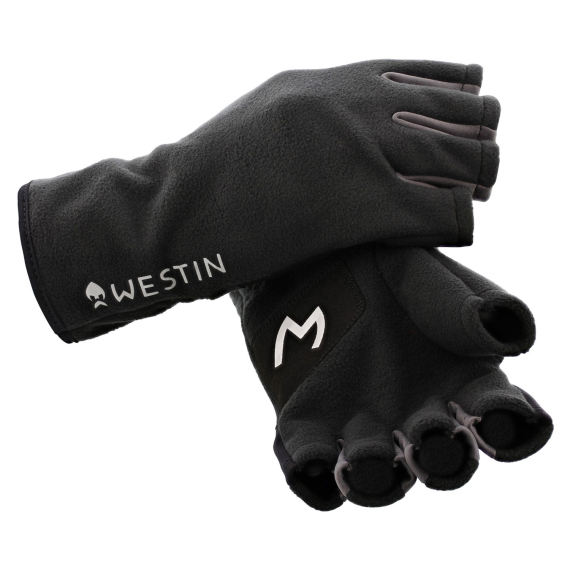 Westin HLF Fleece Gloves Carbon Black i gruppen Kläder & Skor / Kläder / Handskar & Vantar hos Fishline (A222-657-Mr)