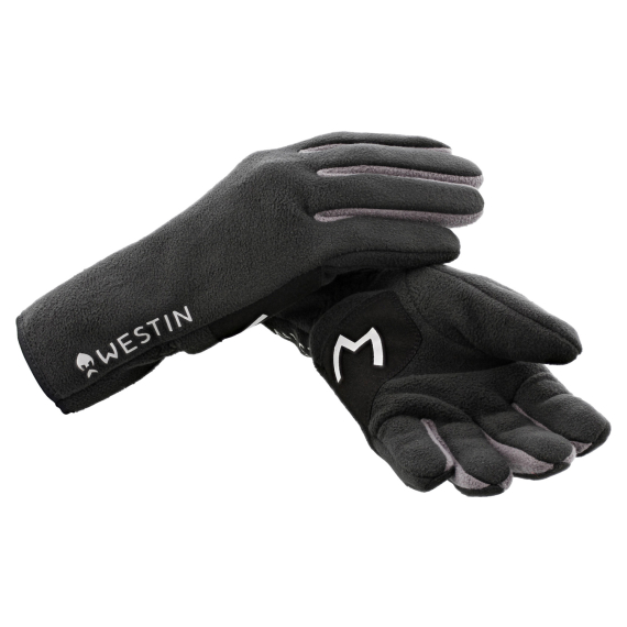 Westin Full Fleece Gloves Carbon Black i gruppen Kläder & Skor / Kläder / Handskar & Vantar hos Fishline (A223-657-Mr)