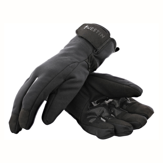 Westin Windster Gloves Carbon Black i gruppen Kläder & Skor / Kläder / Handskar & Vantar hos Fishline (A225-657-Mr)