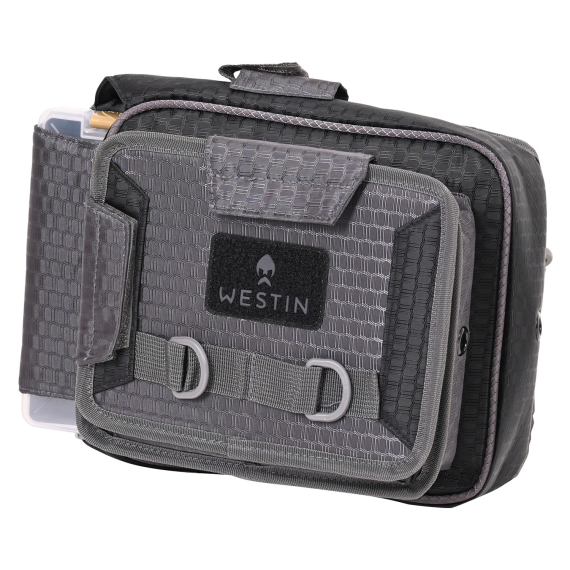 Westin W4 Quick Bag 2 Boxes Small Titanium Black i gruppen Förvaring / Fiskeväskor / Axelväskor hos Fishline (A240-988-S)