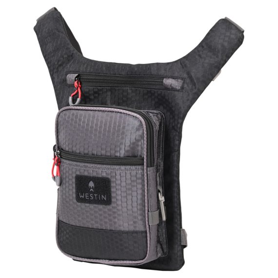 Westin W4 Leg Bag 1 Box Medium Titanium Black i gruppen Fiskemetoder / Vinterfiske / Förvaring / Ryggsäckar hos Fishline (A242-988-M)