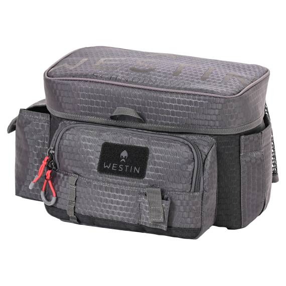 Westin W4 Waist Pack 4 Boxes Large Titanium Black i gruppen Förvaring / Fiskeväskor / Midjeväskor hos Fishline (A243-988-L)