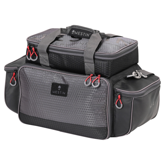 Westin W4 P&T Master Bag 5 Boxes Large Titanium Black i gruppen Förvaring / Fiskeväskor / Betesväskor hos Fishline (A255-988-L)