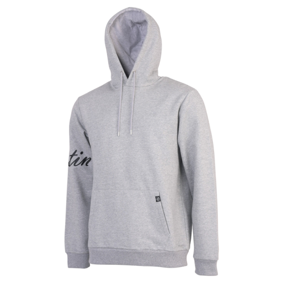 Westin Script Hoodie Grey Melange i gruppen Kläder & Skor / Kläder / Tröjor / Hoodies hos Fishline (A256-503-Sr)