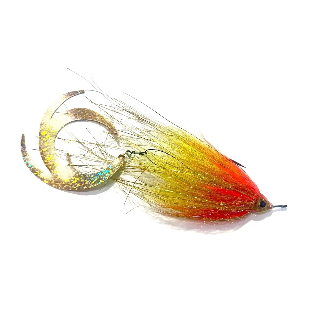 Vision Pike - Jig Dragontail Ambulance fly #4/0 i gruppen Fiskedrag / Flugor / Gäddflugor hos Fishline (A276900057-40)