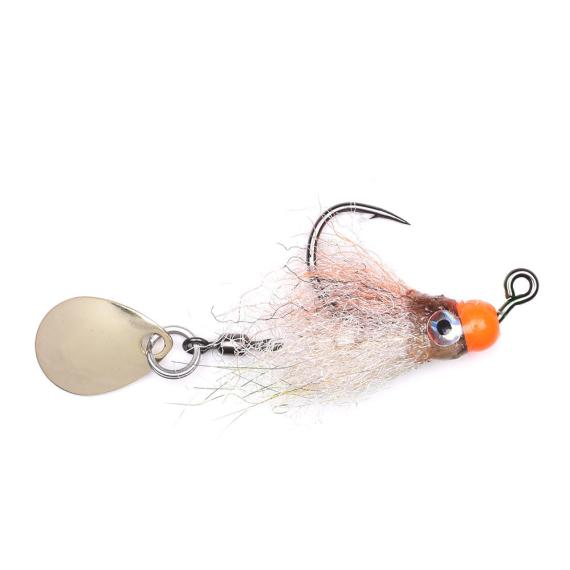 Vision Perch - The Baler Rst Brown/Tan Spoon #2 i gruppen Fiskedrag / Flugor / Streamers hos Fishline (A276909515-02)