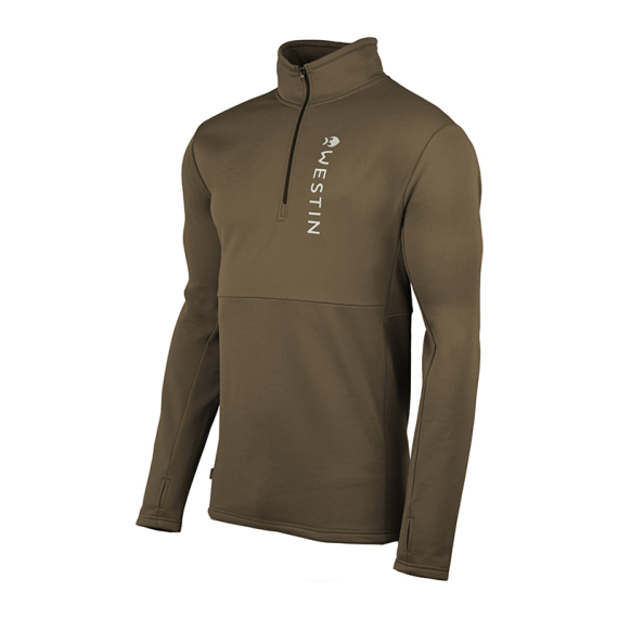 Westin Energy Midlayer 1/2 Zip Dark Sage i gruppen Kläder & Skor / Kläder / Underställ & Underkläder / Underställströjor hos Fishline (A288-1161-Sr)