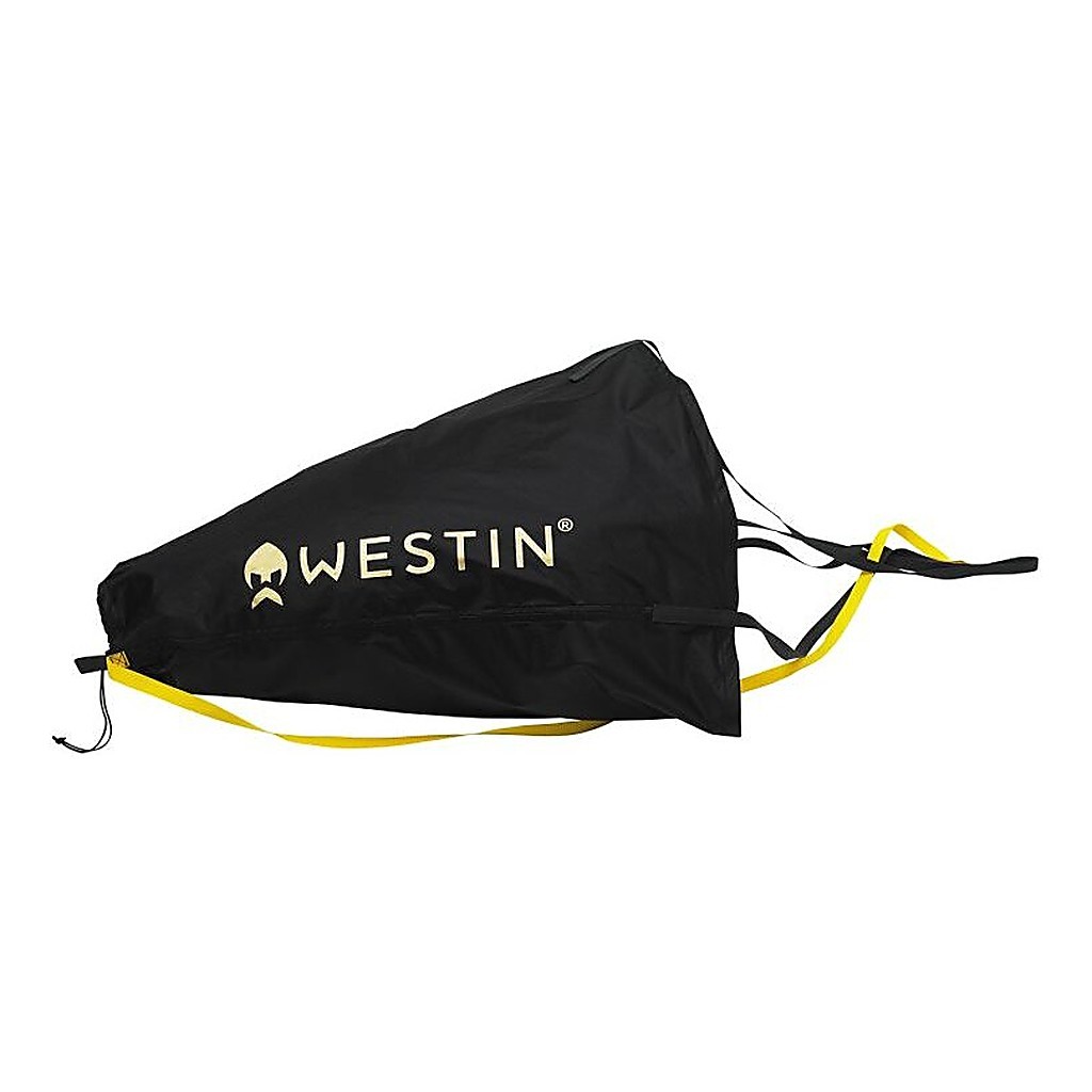 Westin W3 Drift Sock Large Black/High Viz. Yellow i gruppen Verktyg & Tillbehör / Driftankare hos Fishline (A43-388-L)
