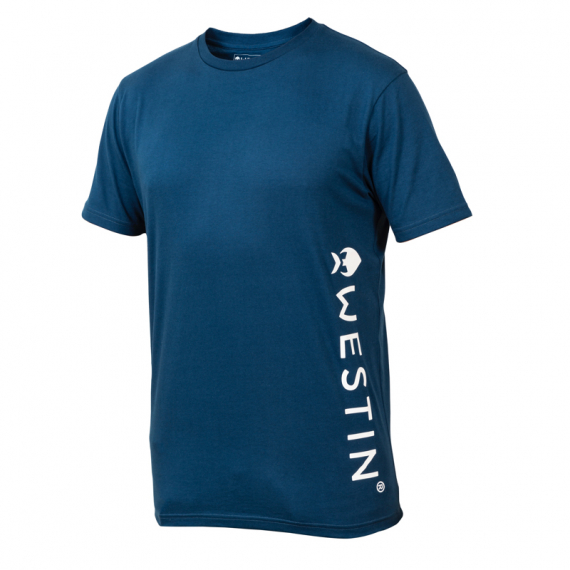 Westin Pro T-Shirt Navy Blue i gruppen Kläder & Skor / Kläder / T-shirts hos Fishline (A66-504-Sr)