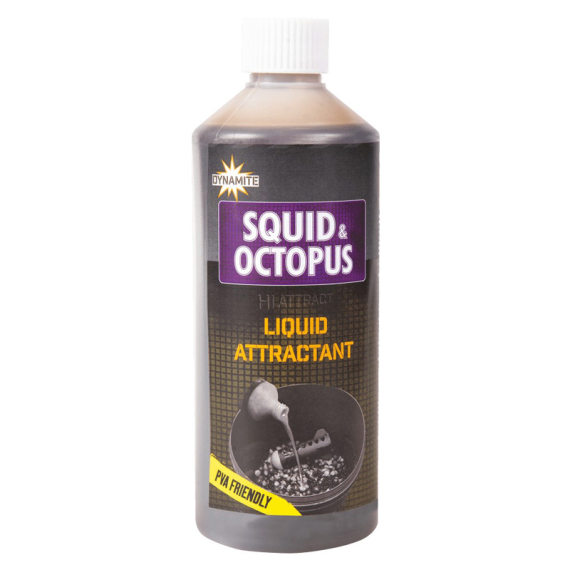 Dynamite Baits Squid & Octopus Liquid Attractant 500ml i gruppen Fiskedrag / Boilies, Krokbeten & Mäsk / Tillsatser hos Fishline (ADY041263)