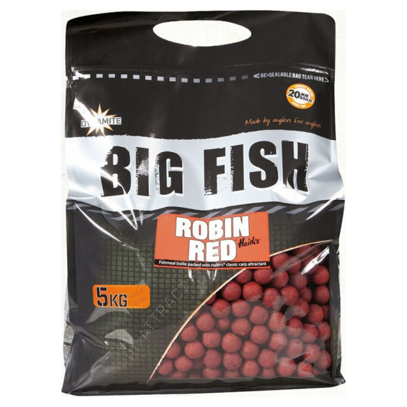 Dynamite Baits Robin Red Boilies 5kg i gruppen Fiskedrag / Boilies, Krokbeten & Mäsk / Boilies hos Fishline (ADY041539r)