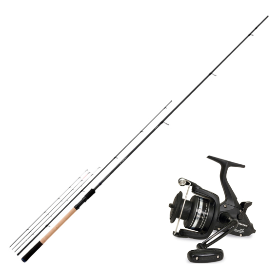 Shimano Rod Aero X5 Pellet Waggler 11ft - 15g Combo i gruppen Fiskeset / Specimenset / Feederset hos Fishline (AEROX5FEEDERCOMBO)