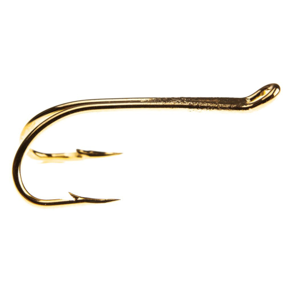 Ahrex HR428G - Tying Double Gold Finish i gruppen Krok & Småplock / Krok / Flugbindningskrok hos Fishline (AHR428G-8r)
