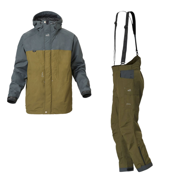 Geoff Anderson Barbarus 2 Suit - Green i gruppen Kläder & Skor / Kläder / Klädset & Fiskeställ hos Fishline (BARBARUS2-PAKETGREEN)